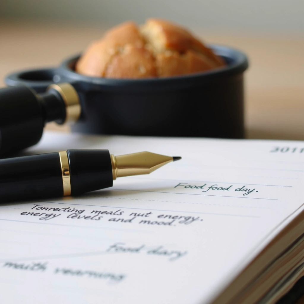 Handgeschreven notities over voeding en welzijn